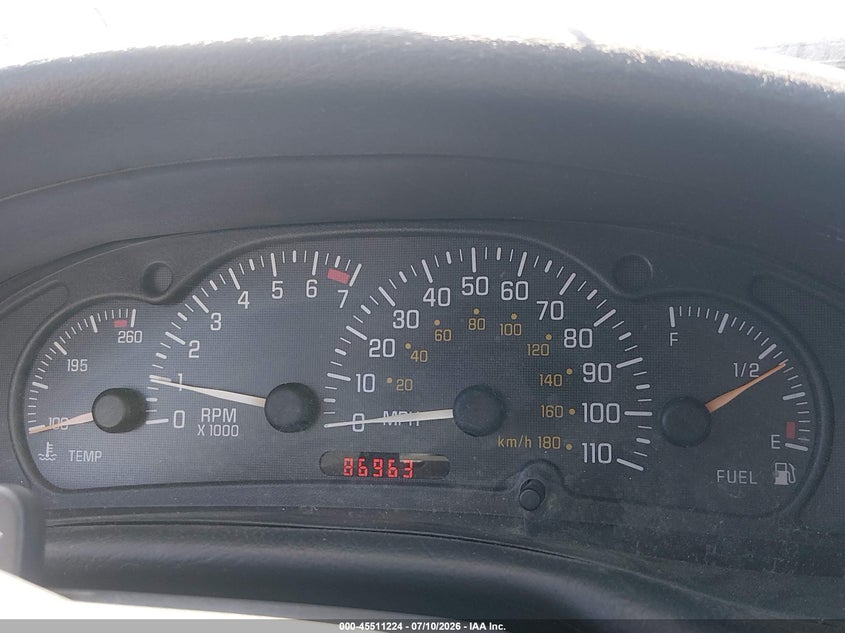 2001 Pontiac Sunfire VIN 1G2JB524617298904 IAAI salvage auction — NORMAL WEAR, Clear (Tennessee), sold $475 on 2026-07-31 (photo 7)