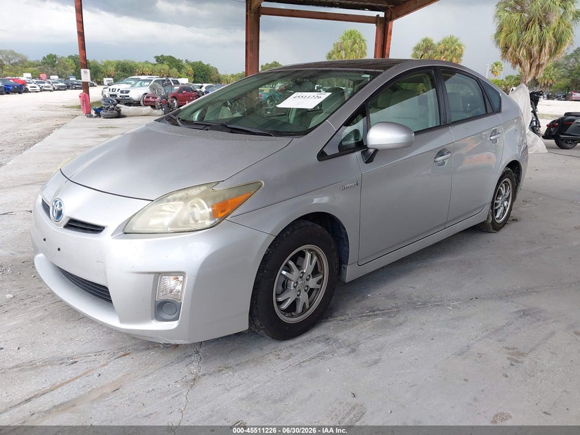2010 Toyota Prius VIN JTDKN3DU0A0001532 IAAI salvage auction — NORMAL WEAR, Clear (Florida), sold $1,850 on 2026-07-07 (photo 2)