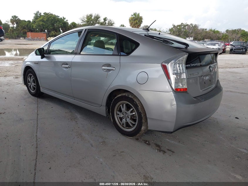 2010 Toyota Prius VIN JTDKN3DU0A0001532 IAAI salvage auction — NORMAL WEAR, Clear (Florida), sold $1,850 on 2026-07-07 (photo 3)