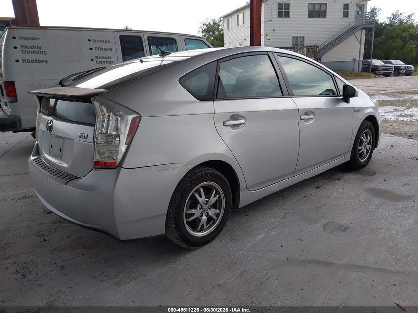 2010 Toyota Prius VIN JTDKN3DU0A0001532 IAAI salvage auction — NORMAL WEAR, Clear (Florida), sold $1,850 on 2026-07-07 (photo 4)