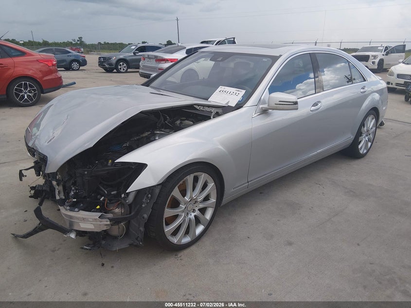 2013 Mercedes-benz S-klasse VIN WDDNG7DB1DA534636 IAAI salvage auction — NORMAL WEAR, Original (Texas), sold $1,200 on 2026-07-17 (photo 2)