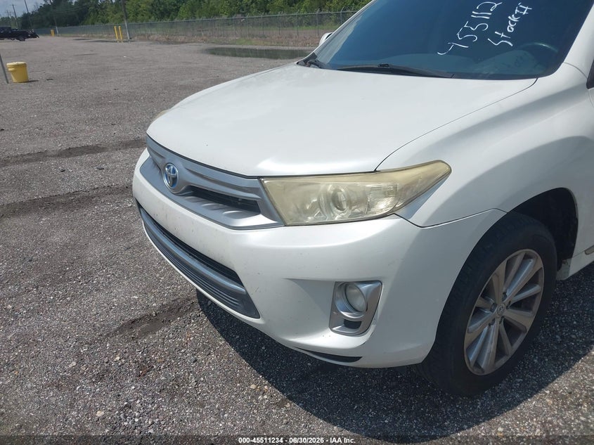 2012 Toyota Highlander hybrid VIN JTEDC3EH8C2008084 IAAI salvage auction — NORMAL WEAR, Clear (Florida), sold $3,700 on 2026-07-07 (photo 6)