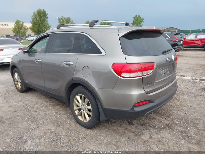 2016 Kia Sorento VIN 5XYPGDA3XGG014292 IAAI salvage auction — NORMAL WEAR, Clear (New York), sold $1,250 on 2026-07-21 (photo 3)