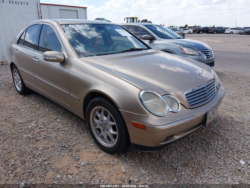 2003 Mercedes-benz C class VIN WDBRF81J53F372655 IAAI salvage auction — NORMAL WEAR, Original (Texas), sold $175 on 2026-08-19 (photo 1)