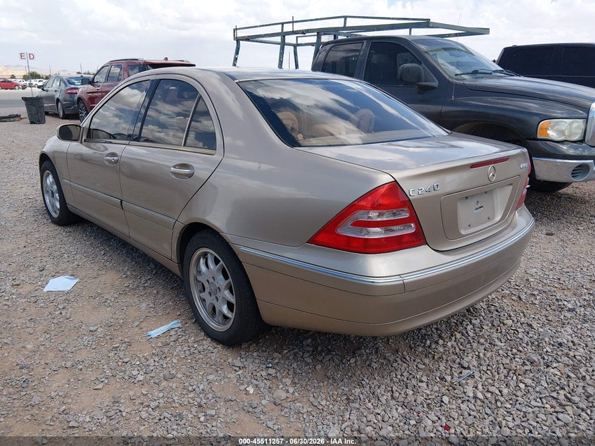 2003 Mercedes-benz C class VIN WDBRF81J53F372655 IAAI salvage auction — NORMAL WEAR, Original (Texas), sold $175 on 2026-08-19 (photo 3)