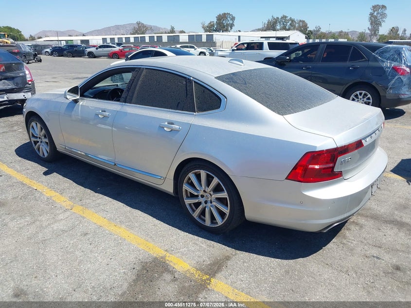 2017 Volvo S90 VIN YV1A22ML0H1011191 IAAI salvage auction — NORMAL WEAR, Salvage Title, sold $950 on 2026-08-11 (photo 3)