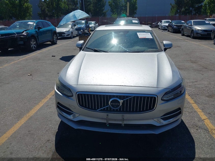 2017 Volvo S90 VIN YV1A22ML0H1011191 IAAI salvage auction — NORMAL WEAR, Salvage Title, sold $950 on 2026-08-11 (photo 6)
