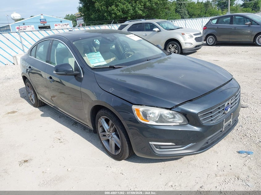 2015 Volvo S60 VIN YV140MFK3F2337643 IAAI salvage auction — REAR END, Salvage (Illinois), sold $1,000 on 2026-08-12 (photo 1)