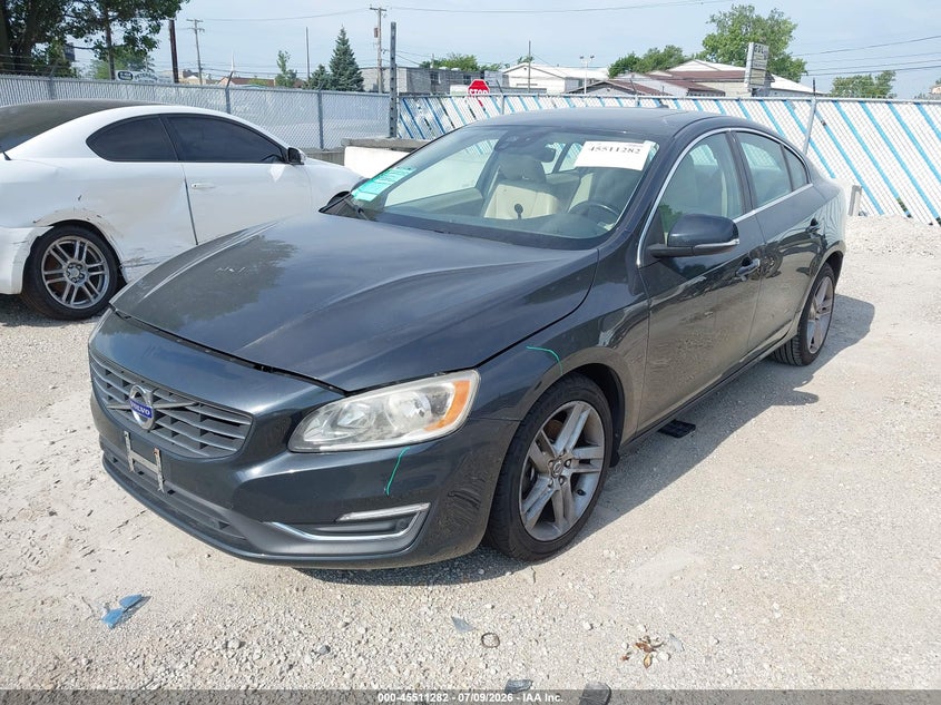 2015 Volvo S60 VIN YV140MFK3F2337643 IAAI salvage auction — REAR END, Salvage (Illinois), sold $1,000 on 2026-08-12 (photo 2)