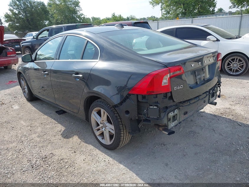 2015 Volvo S60 VIN YV140MFK3F2337643 IAAI salvage auction — REAR END, Salvage (Illinois), sold $1,000 on 2026-08-12 (photo 3)