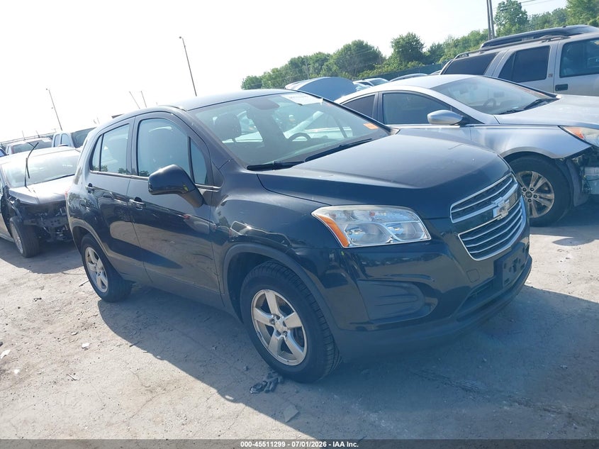2016 Chevrolet Trax VIN KL7CJNSB5GB635152 IAAI salvage auction — NORMAL WEAR, Original (Ohio), sold $400 on 2026-07-28 (photo 1)