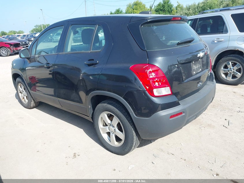2016 Chevrolet Trax VIN KL7CJNSB5GB635152 IAAI salvage auction — NORMAL WEAR, Original (Ohio), sold $400 on 2026-07-28 (photo 3)
