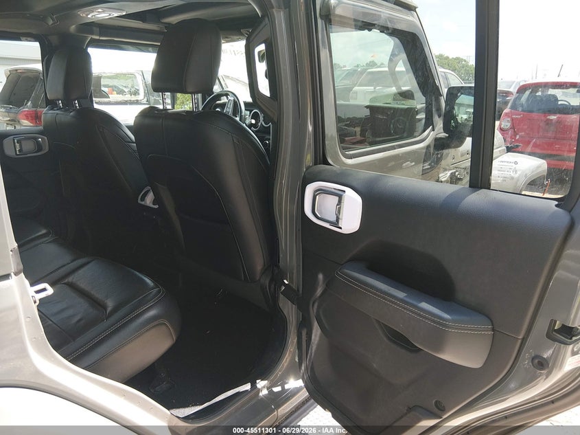 2021 Jeep Wrangler / VIN 1C4HJXEG1MW608305 IAAI salvage auction — FRONT END, Salvage Title, sold $11,100 on 2026-08-01 (photo 8)