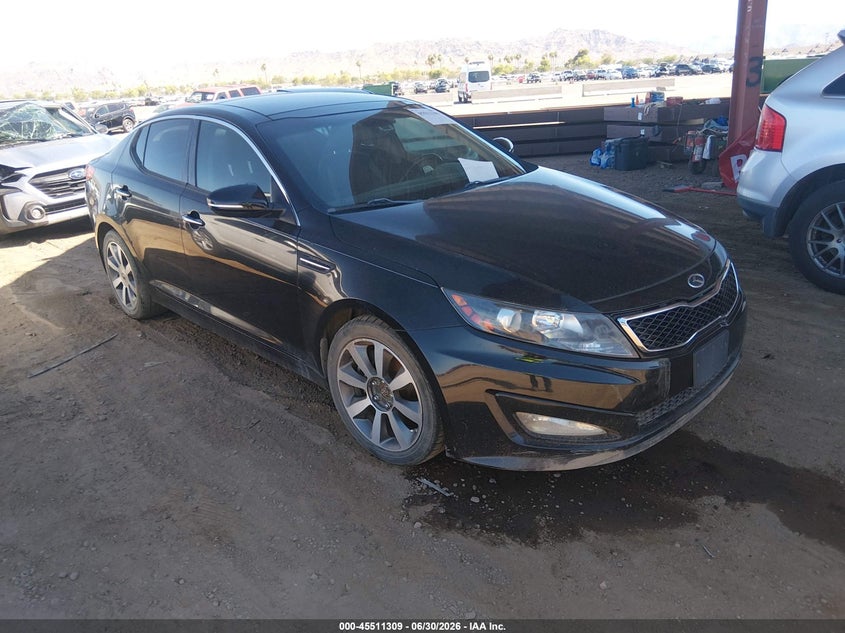 2012 Kia Optima VIN 5XXGR4A6XCG077606 IAAI salvage auction — NORMAL WEAR, Clear (Virginia), sold $450 on 2026-07-28 (photo 1)