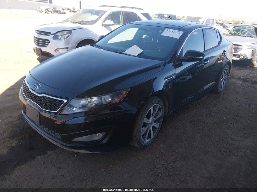 2012 Kia Optima VIN 5XXGR4A6XCG077606 IAAI salvage auction — NORMAL WEAR, Clear (Virginia), sold $450 on 2026-07-28 (photo 2)
