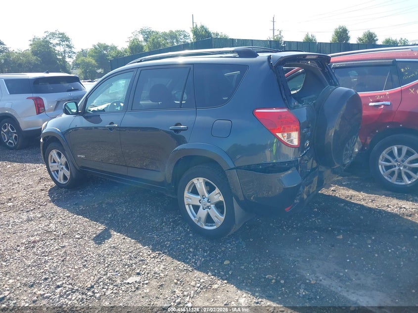 2008 Toyota Rav4 VIN JTMBD32V485187202 IAAI salvage auction — FRONT & REAR, Mv-907A (New York), sold $25 on 2026-07-21 (photo 3)