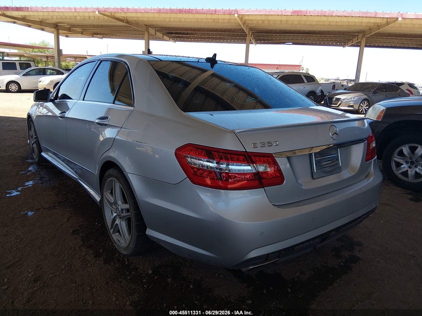 2011 Mercedes-benz E-class VIN WDDHF5GB5BA451952 IAAI salvage auction — NORMAL WEAR, Clear (Arizona), sold $1,300 on 2026-07-28 (photo 3)