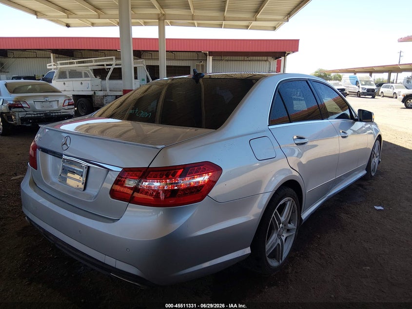 2011 Mercedes-benz E-class VIN WDDHF5GB5BA451952 IAAI salvage auction — NORMAL WEAR, Clear (Arizona), sold $1,300 on 2026-07-28 (photo 4)