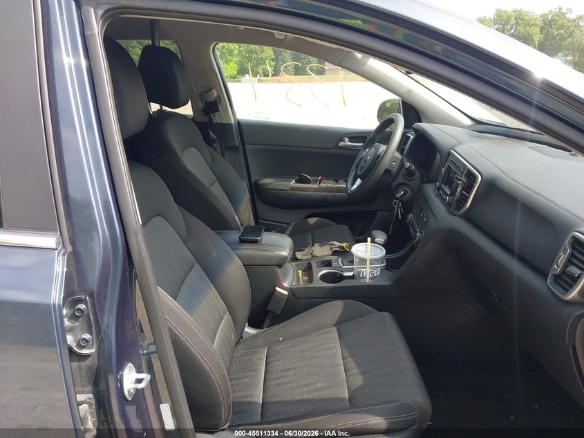2017 Kia Sportage VIN KNDPMCAC8H7178593 IAAI salvage auction — HAIL, Salvage Title, sold $25 on 2026-07-29 (photo 5)