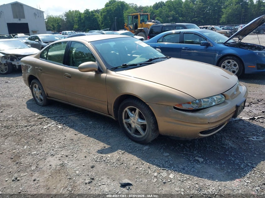 1999 Oldsmobile Alero VIN 1G3NF52E7XC388282 IAAI salvage auction — RIGHT SIDE, Clear (New York), sold $375 on 2026-07-28 (photo 1)