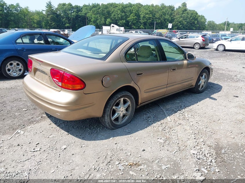 1999 Oldsmobile Alero VIN 1G3NF52E7XC388282 IAAI salvage auction — RIGHT SIDE, Clear (New York), sold $375 on 2026-07-28 (photo 4)