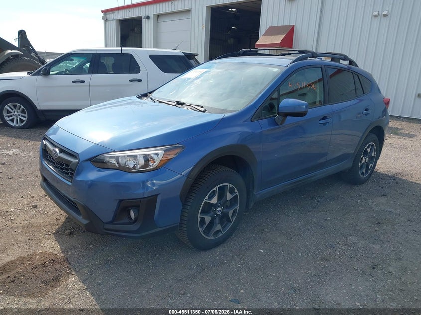 2018 Subaru Xv VIN JF2GTABC1JG220423 IAAI salvage auction — HAIL, Salvage (North Dakota), sold $5,100 on 2026-07-30 (photo 2)
