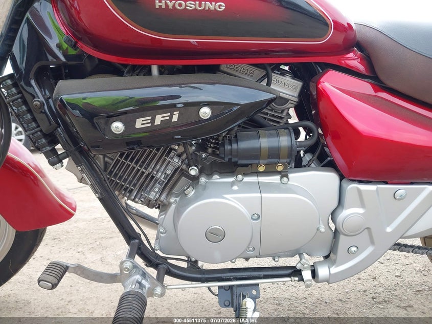 2016 Hyosung VIN KM4MJ5257G1701334 IAAI salvage auction — NORMAL WEAR, Original (Ohio), sold $250 on 2026-07-16 (photo 9)