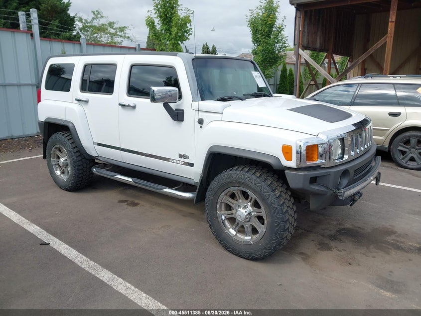 2007 Hummer H3 VIN 5GTDN13EX78254092 IAAI salvage auction — NORMAL WEAR, Peddle Clear Public-Restricted (Oregon), sold $650 on 2026-07-28 (photo 1)