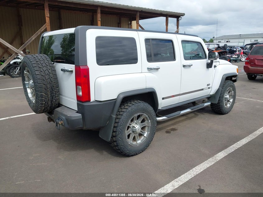 2007 Hummer H3 VIN 5GTDN13EX78254092 IAAI salvage auction — NORMAL WEAR, Peddle Clear Public-Restricted (Oregon), sold $650 on 2026-07-28 (photo 4)