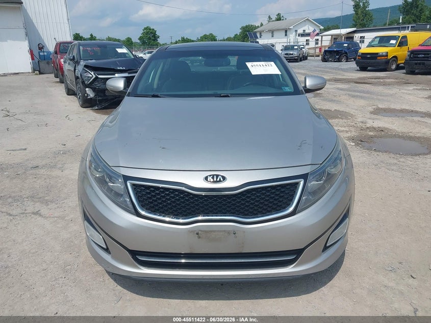 2014 Kia Optima VIN 5XXGR4A61EG310419 IAAI salvage auction — NORMAL WEAR, Clear (Pennsylvania), sold $350 on 2026-07-15 (photo 6)
