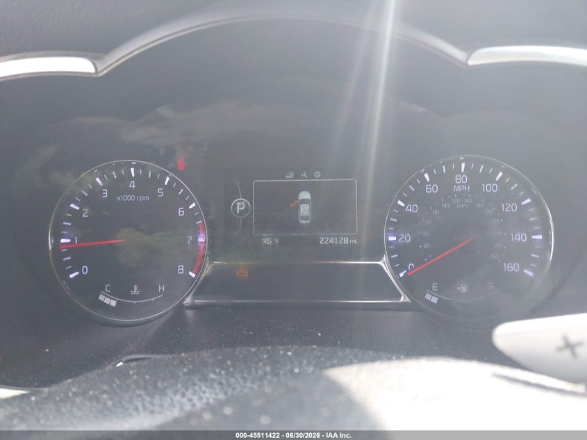 2014 Kia Optima VIN 5XXGR4A61EG310419 IAAI salvage auction — NORMAL WEAR, Clear (Pennsylvania), sold $350 on 2026-07-15 (photo 7)