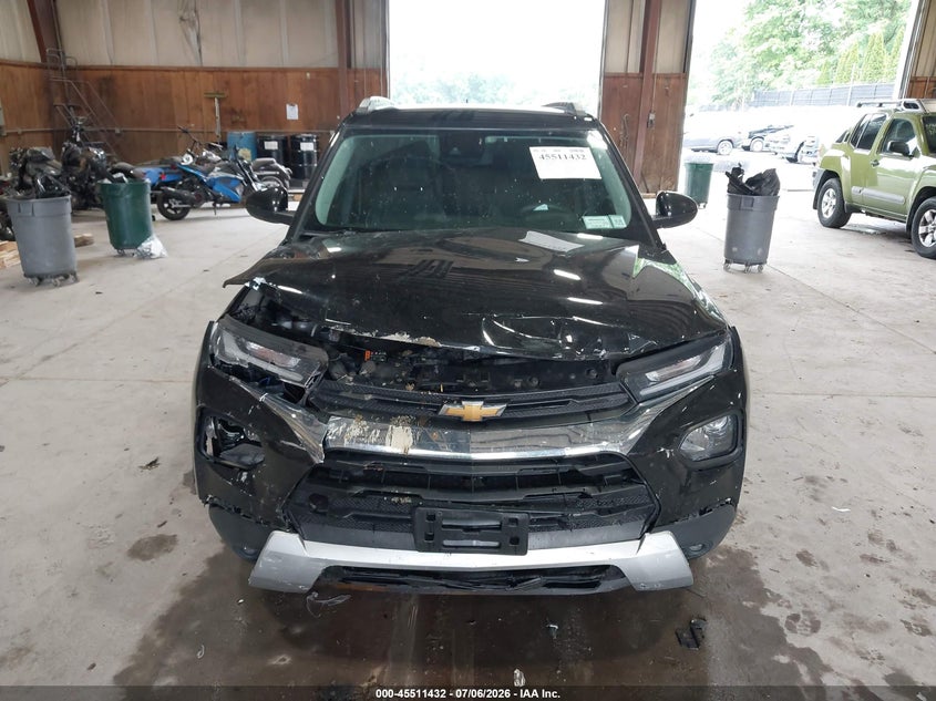 2021 Chevrolet Trailblazer VIN KL79MRSL7MB035505 IAAI salvage auction — FRONT END, Salvage Title, sold $1,600 on 2026-07-15 (photo 6)