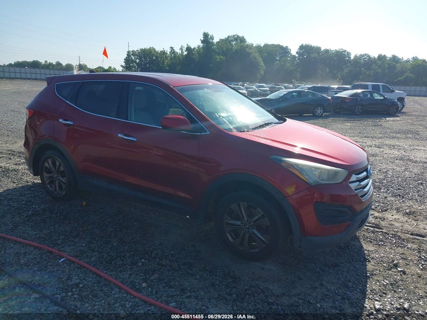 2013 Hyundai Santa fe VIN 5XYZT3LB3DG060366 IAAI salvage auction — NORMAL WEAR, Repossession Paperwork (Georgia), sold $375 on 2026-07-16 (photo 1)