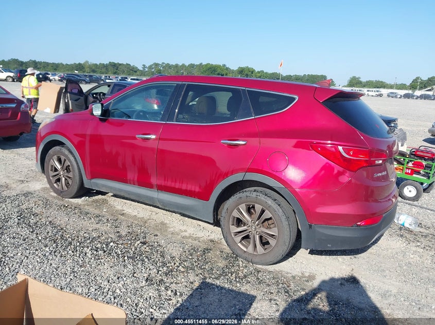 2013 Hyundai Santa fe VIN 5XYZT3LB3DG060366 IAAI salvage auction — NORMAL WEAR, Repossession Paperwork (Georgia), sold $375 on 2026-07-16 (photo 3)