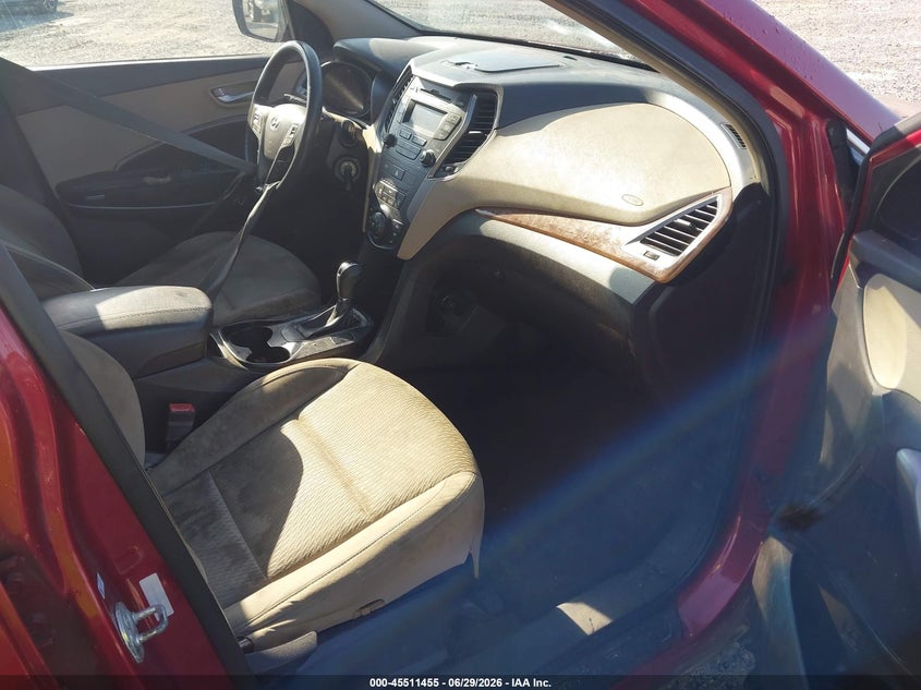 2013 Hyundai Santa fe VIN 5XYZT3LB3DG060366 IAAI salvage auction — NORMAL WEAR, Repossession Paperwork (Georgia), sold $375 on 2026-07-16 (photo 5)