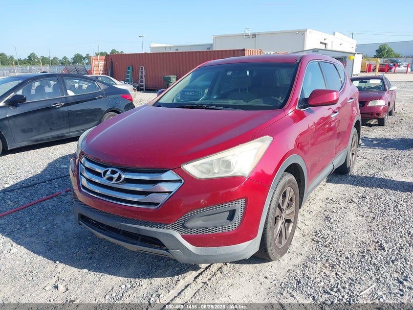 2013 Hyundai Santa fe VIN 5XYZT3LB3DG060366 IAAI salvage auction — NORMAL WEAR, Repossession Paperwork (Georgia), sold $375 on 2026-07-16 (photo 6)