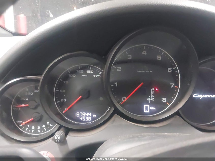 2014 Porsche Cayenne VIN WP1AA2A20ELA91921 IAAI salvage auction — FRONT END, Salvage (Arizona), sold $625 on 2026-09-30 (photo 7)