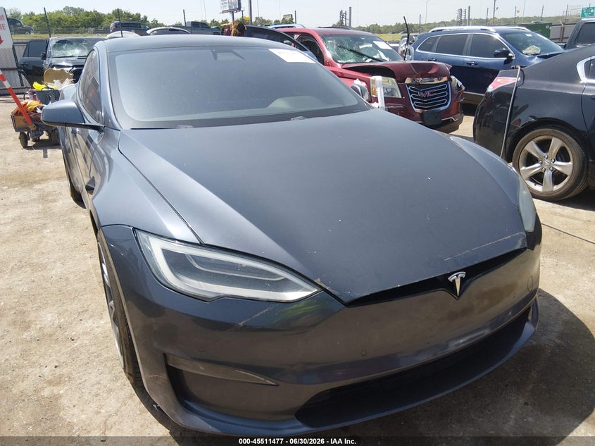 2021 Tesla Model s VIN 5YJSA1E54MF428192 IAAI salvage auction — MECHANICAL, Clear (Oklahoma), sold $15,900 on 2026-07-22 (photo 1)