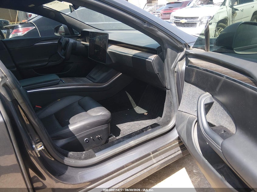 2021 Tesla Model s VIN 5YJSA1E54MF428192 IAAI salvage auction — MECHANICAL, Clear (Oklahoma), sold $15,900 on 2026-07-22 (photo 5)