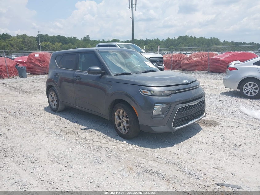 2020 Kia Soul VIN KNDJ23AU9L7735458 IAAI salvage auction — NORMAL WEAR, Clear (Florida), sold $1,200 on 2026-07-16 (photo 1)