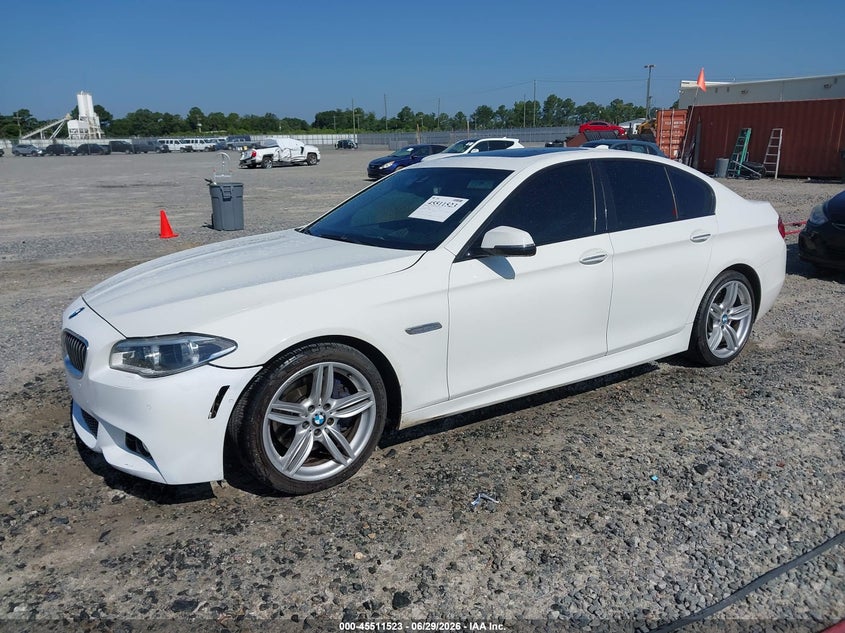 2016 BMW 5 series VIN WBAKN9C59GD962514 IAAI salvage auction — NORMAL WEAR, Repossession Paperwork (Georgia), sold $2,550 on 2026-07-13 (photo 2)
