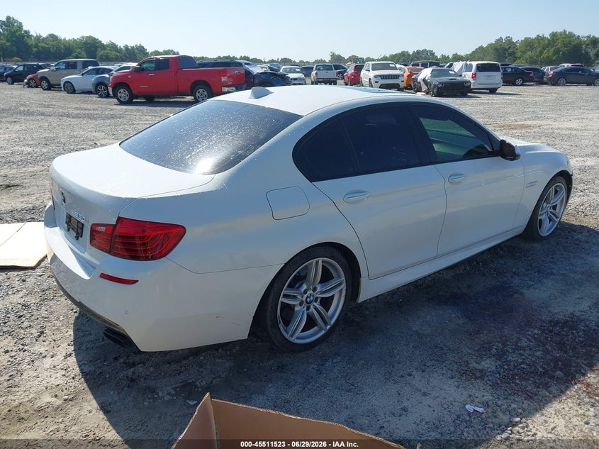 2016 BMW 5 series VIN WBAKN9C59GD962514 IAAI salvage auction — NORMAL WEAR, Repossession Paperwork (Georgia), sold $2,550 on 2026-07-13 (photo 4)