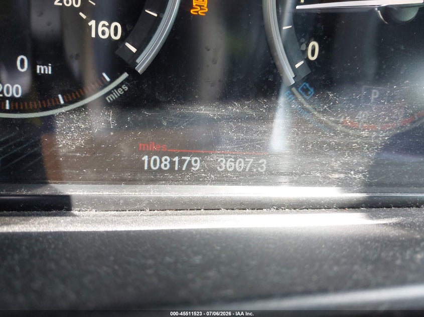 2016 BMW 5 series VIN WBAKN9C59GD962514 IAAI salvage auction — NORMAL WEAR, Repossession Paperwork (Georgia), sold $2,550 on 2026-07-13 (photo 7)