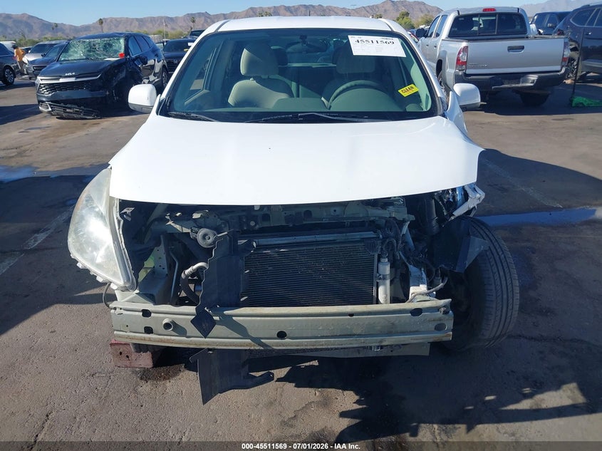 2014 Nissan Versa VIN 3N1CN7AP5EL873050 IAAI salvage auction — LEFT FRONT, Salvage Title, sold $700 on 2026-08-23 (photo 6)
