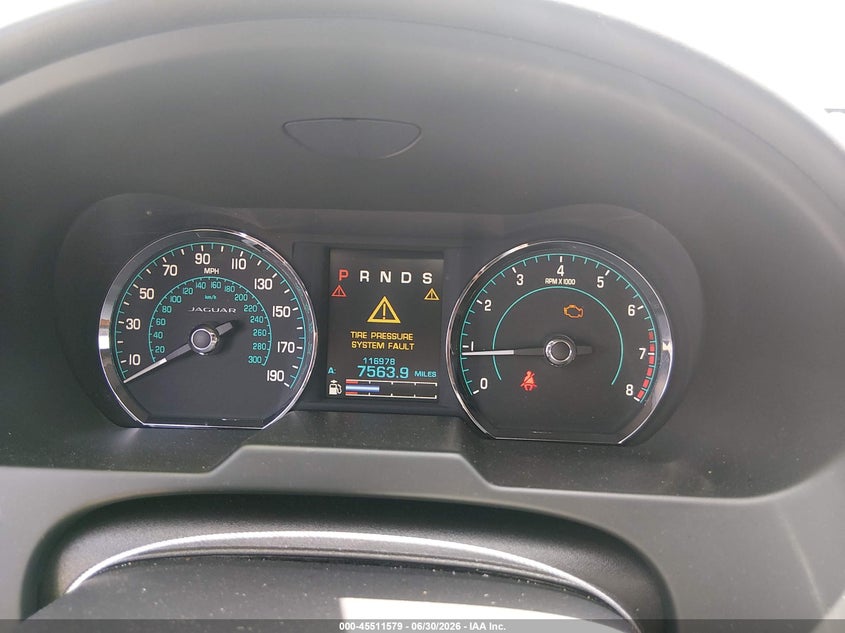 2014 Jaguar Xf VIN SAJWJ0EF4E8U12856 IAAI salvage auction — NORMAL WEAR, Original (Texas), sold $1,850 on 2026-07-20 (photo 7)