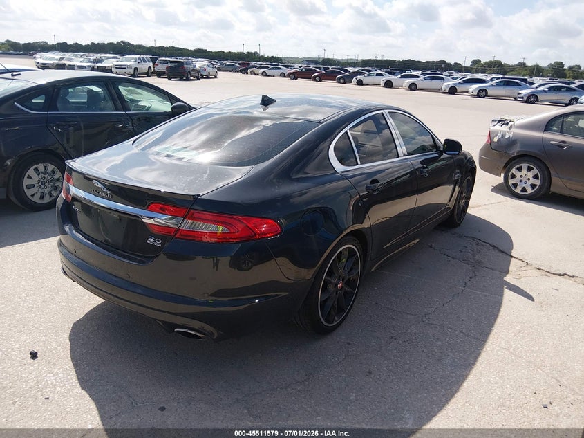 2014 Jaguar Xf VIN SAJWJ0EF4E8U12856 IAAI salvage auction — NORMAL WEAR, Original (Texas), sold $1,850 on 2026-07-20 (photo 4)