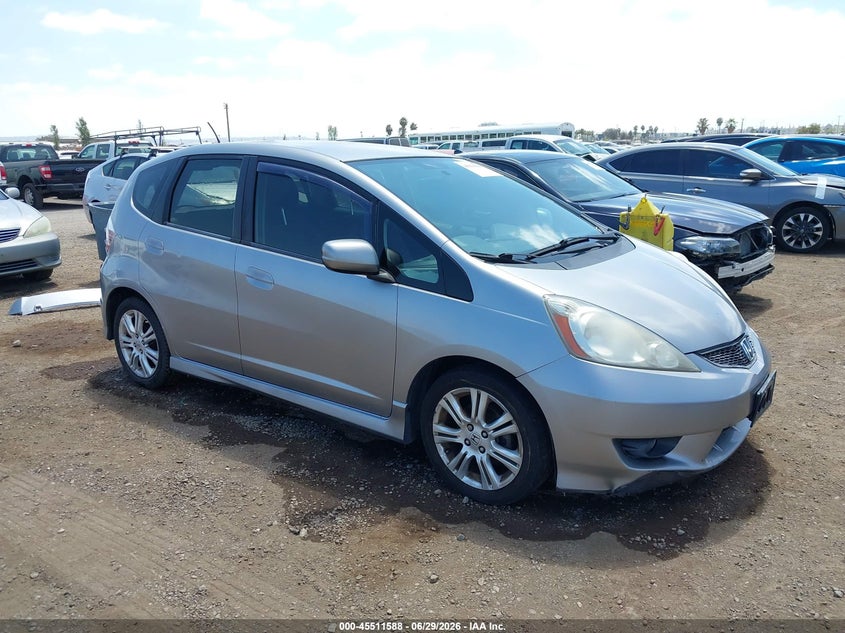 2009 Honda Fit VIN JHMGE88429S032308 IAAI salvage auction — NORMAL WEAR, Clear - Dealer Only (California), sold $1,625 on 2026-07-06 (photo 1)