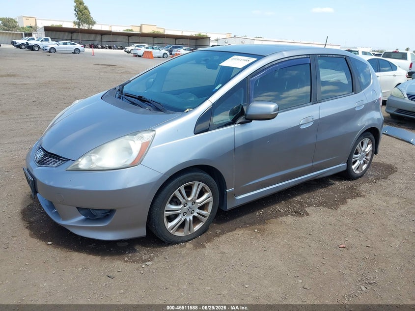 2009 Honda Fit VIN JHMGE88429S032308 IAAI salvage auction — NORMAL WEAR, Clear - Dealer Only (California), sold $1,625 on 2026-07-06 (photo 2)