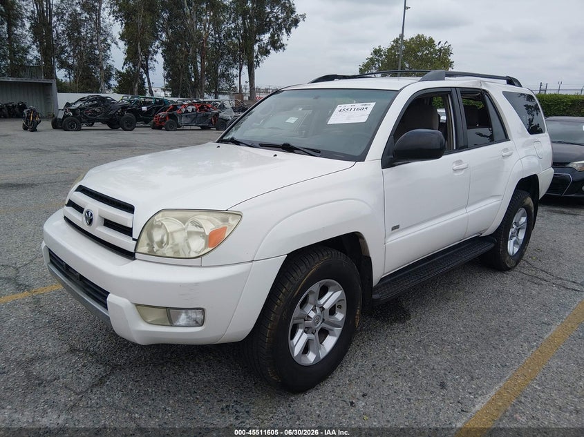 2004 Toyota 4runner VIN JTEZU14R840040192 IAAI salvage auction — ROOF, Salvage (California), sold $2,150 on 2026-07-21 (photo 2)