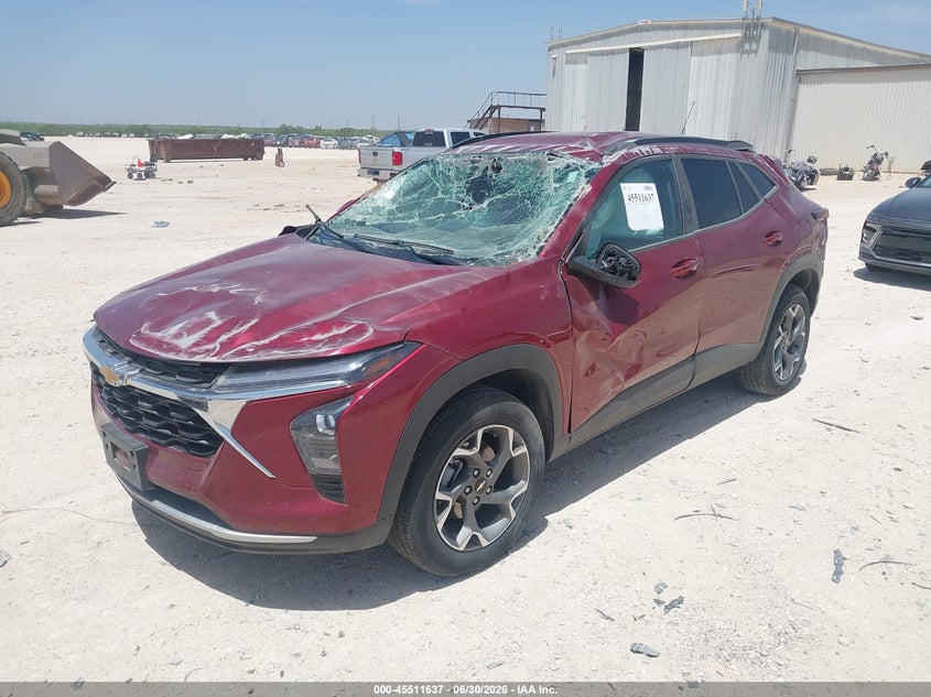 2025 Chevrolet Trax VIN KL77LHEP9SC235263 IAAI salvage auction — ROLLOVER, Certificate Of Destruction (Florida), sold $1,900 on 2026-07-07 (photo 2)
